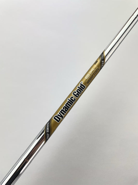Dynamic Gold EX Iron Shaft X100 X Flex Steel 35.75 /0.355 Tapered /286110