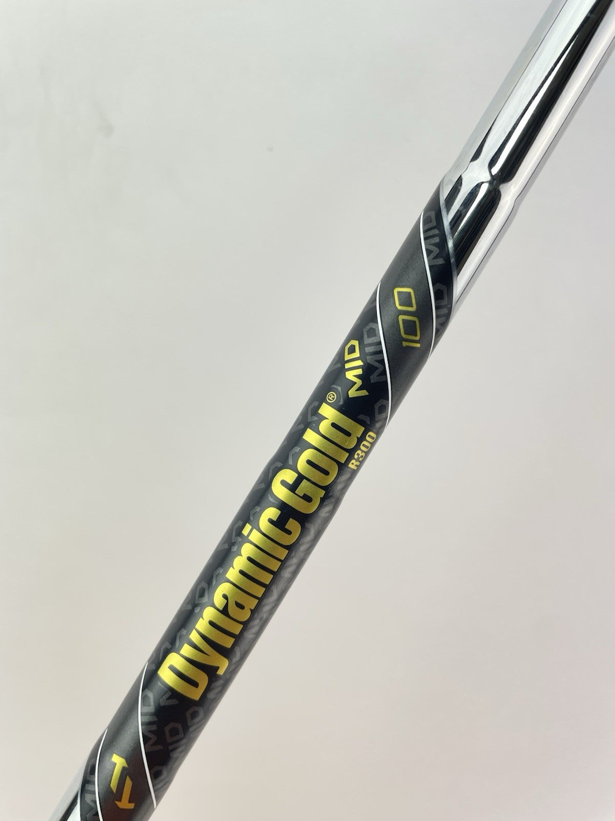 Dynamic Gold Mid 100 Iron Shaft Regular Flex Steel 35.25 /0.355 /259704