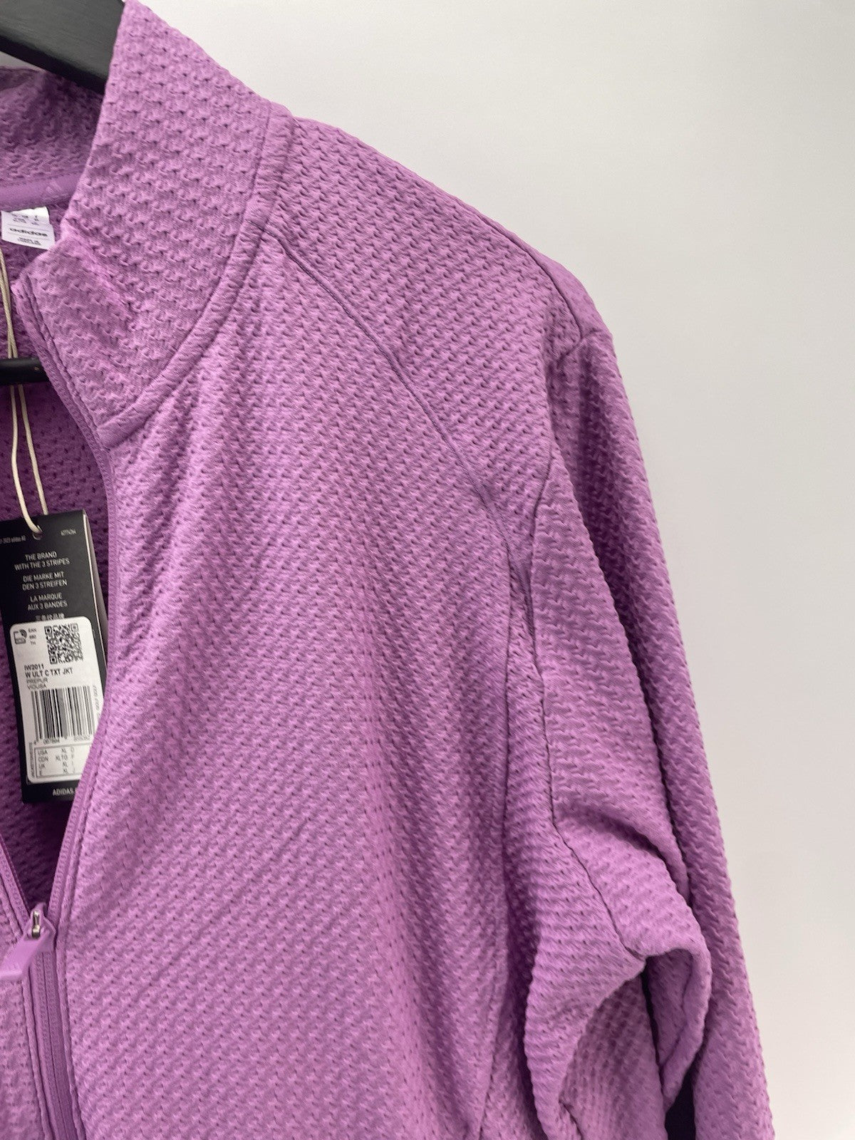 Adidas Golf Women’s Jacket Midlayer Full Zip UK XL /Purple /New /297984