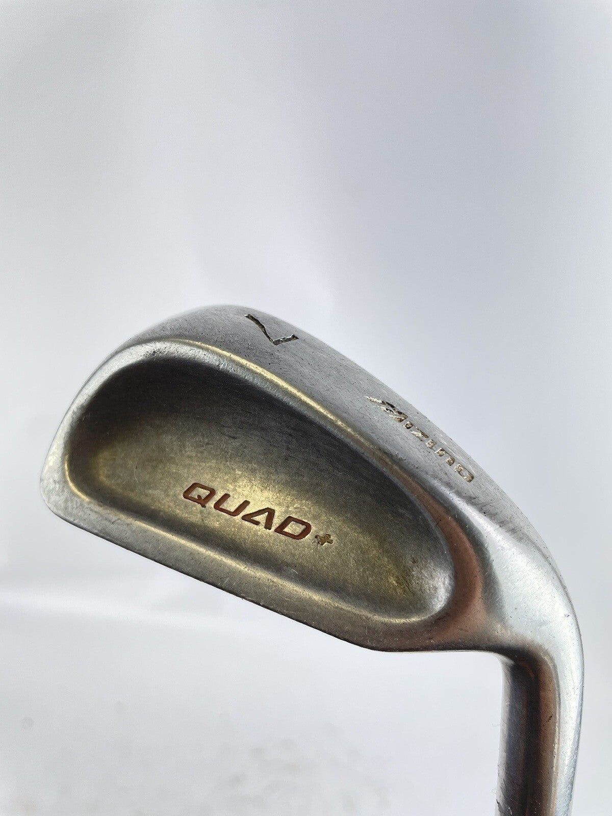 Mizuno Quad+ 7 Iron Mens Regular Flex Steel /Right Handed /New Grip /41992