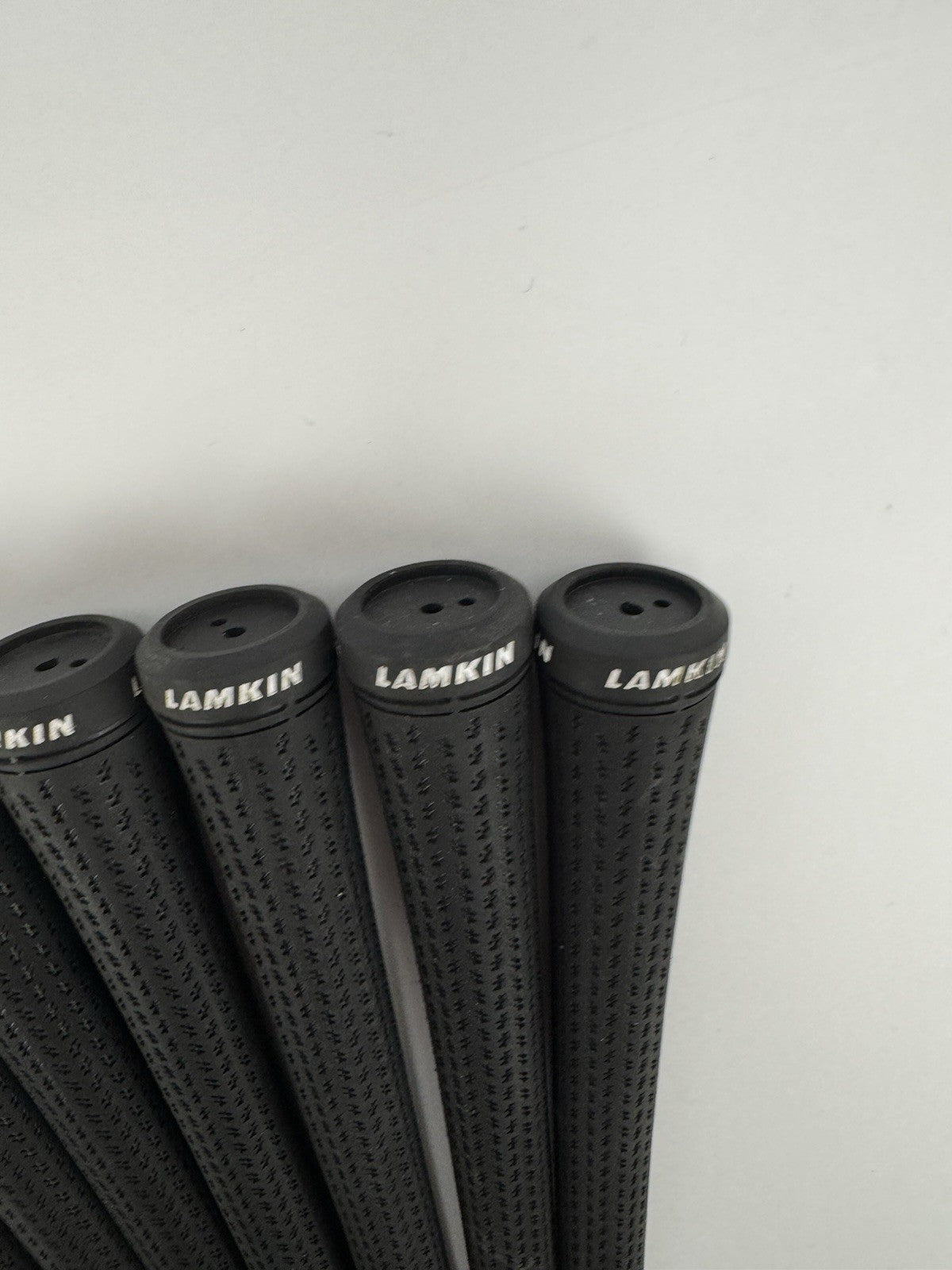 Lamkin Crossline 360 Golf Grips (7) Mens Standard /Black/White /Pulled /341638