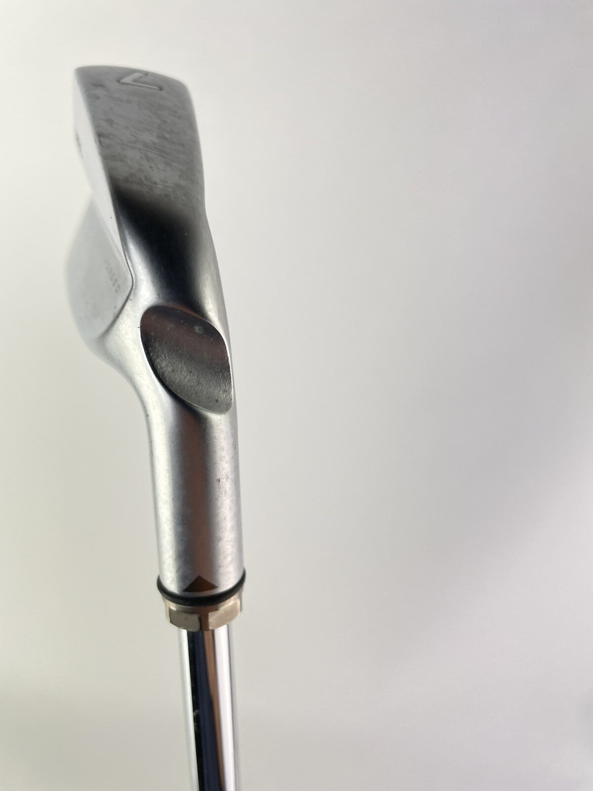 Ping I500 Forged 7 Iron White Dot CFS Stiff Steel /Right Handed /Demo /134244