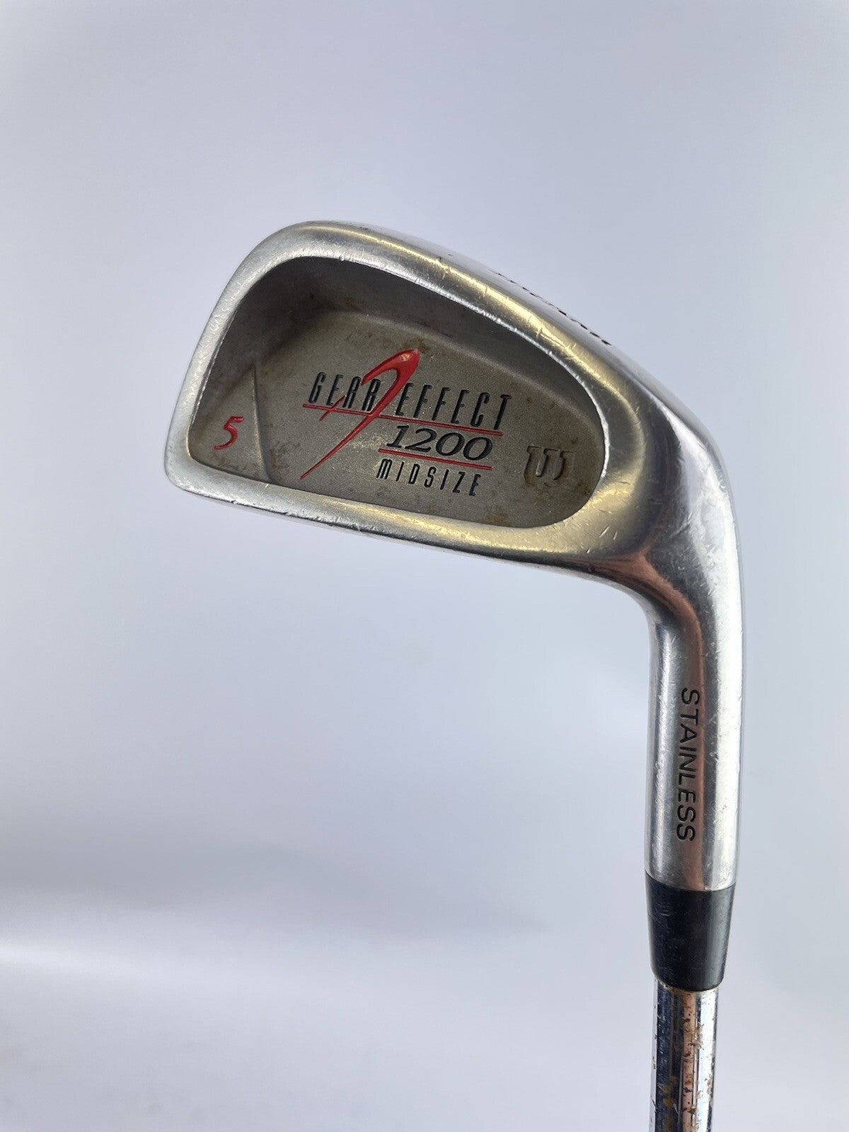 Wilson Golf 5 Iron Gear Effect Midsize  Regular Steel /Right /New Grip/ 30310