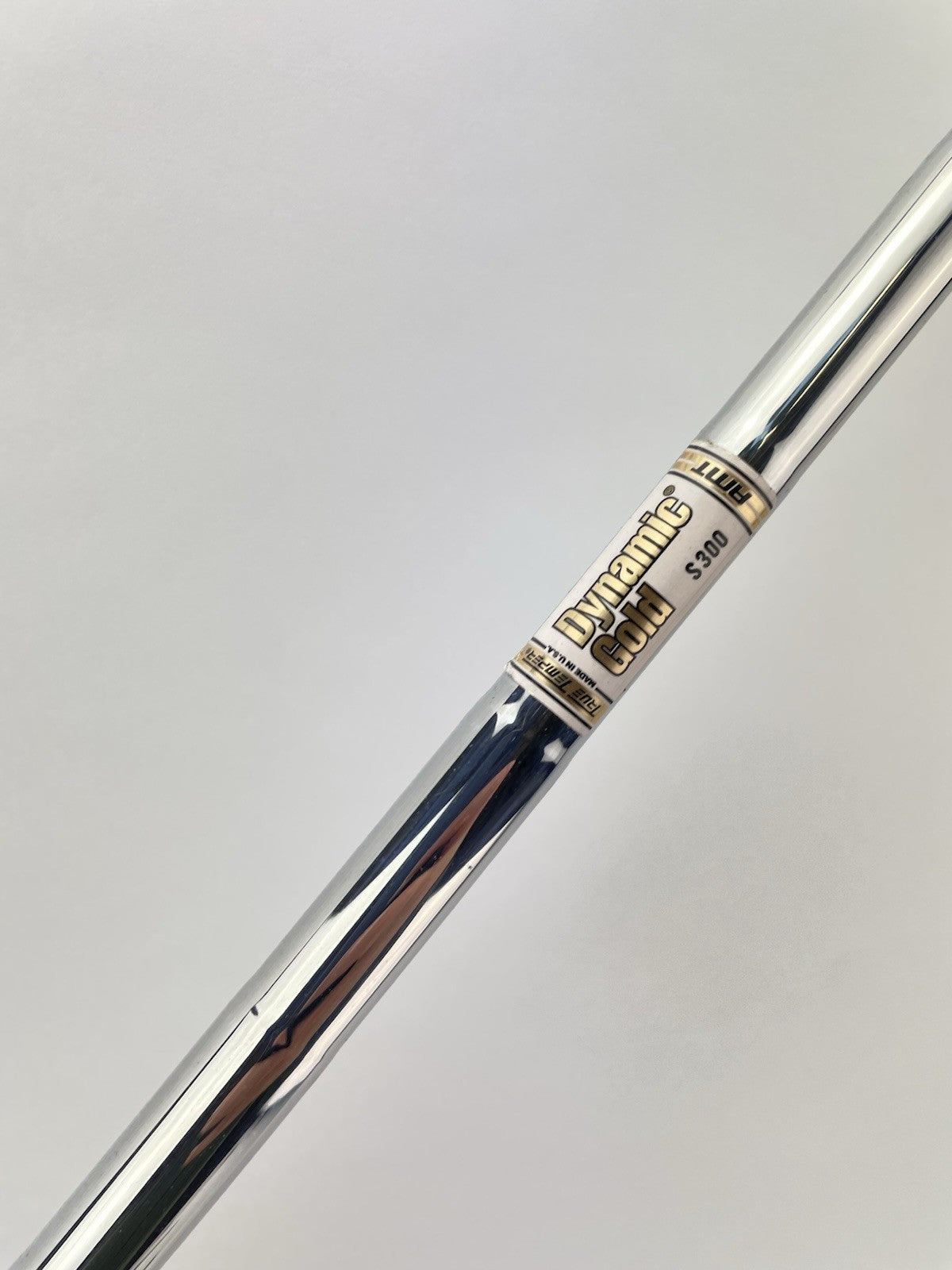 Dynamic Gold AMT Iron Shaft S300 Stiff Steel 35.75” /0.355 Tapered /287552