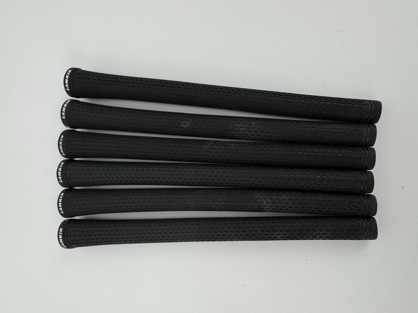 Lamkin Crossline 360 Golf Grips (6) Mens Standard /Black/White /Pulled /3136410