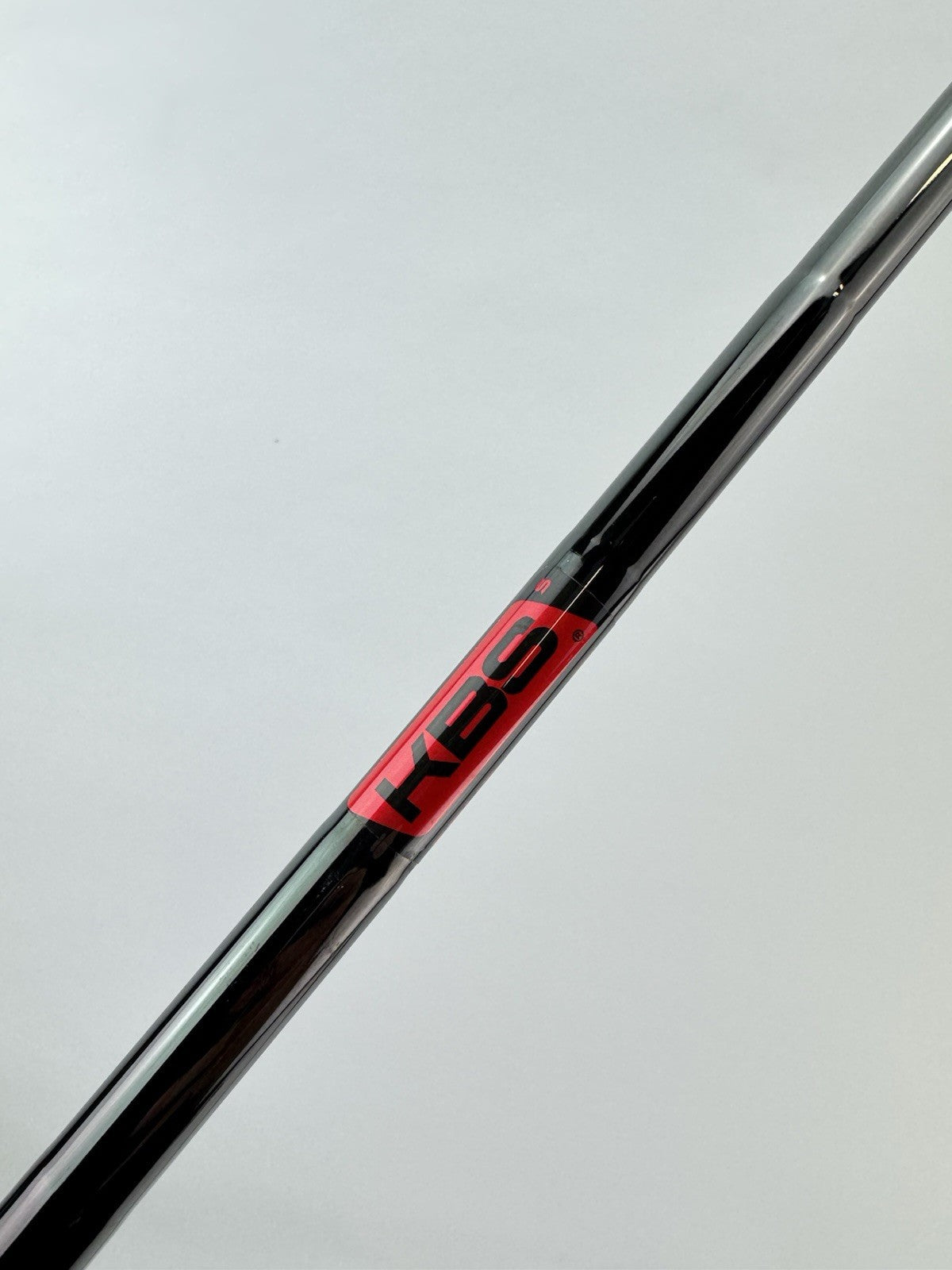 KBS Tour Blackout Iron Shaft Stiff Flex Steel 37” /0.355 Tapered /288410