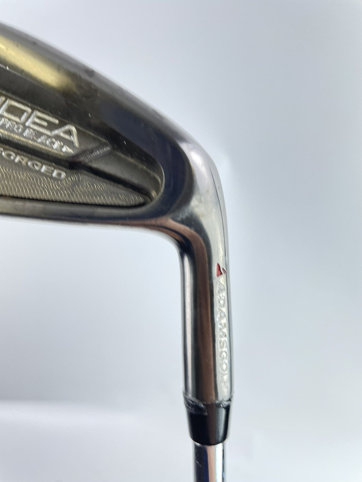 Adams Idea Pro Black Forged 6 Iron CB1 S200 Stiff Steel /Right /New Grip /146463