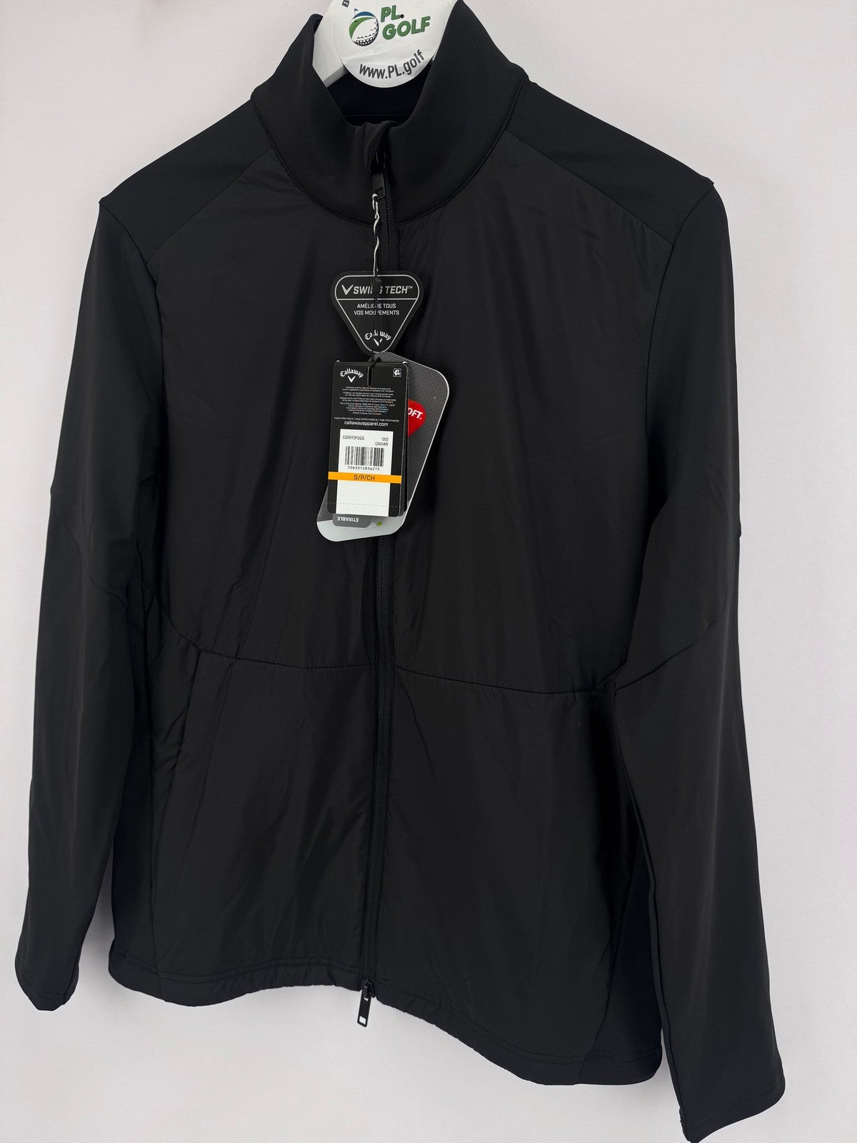 Callaway Weather Series Mens Golf Jacket Black Caviar Size S/323894