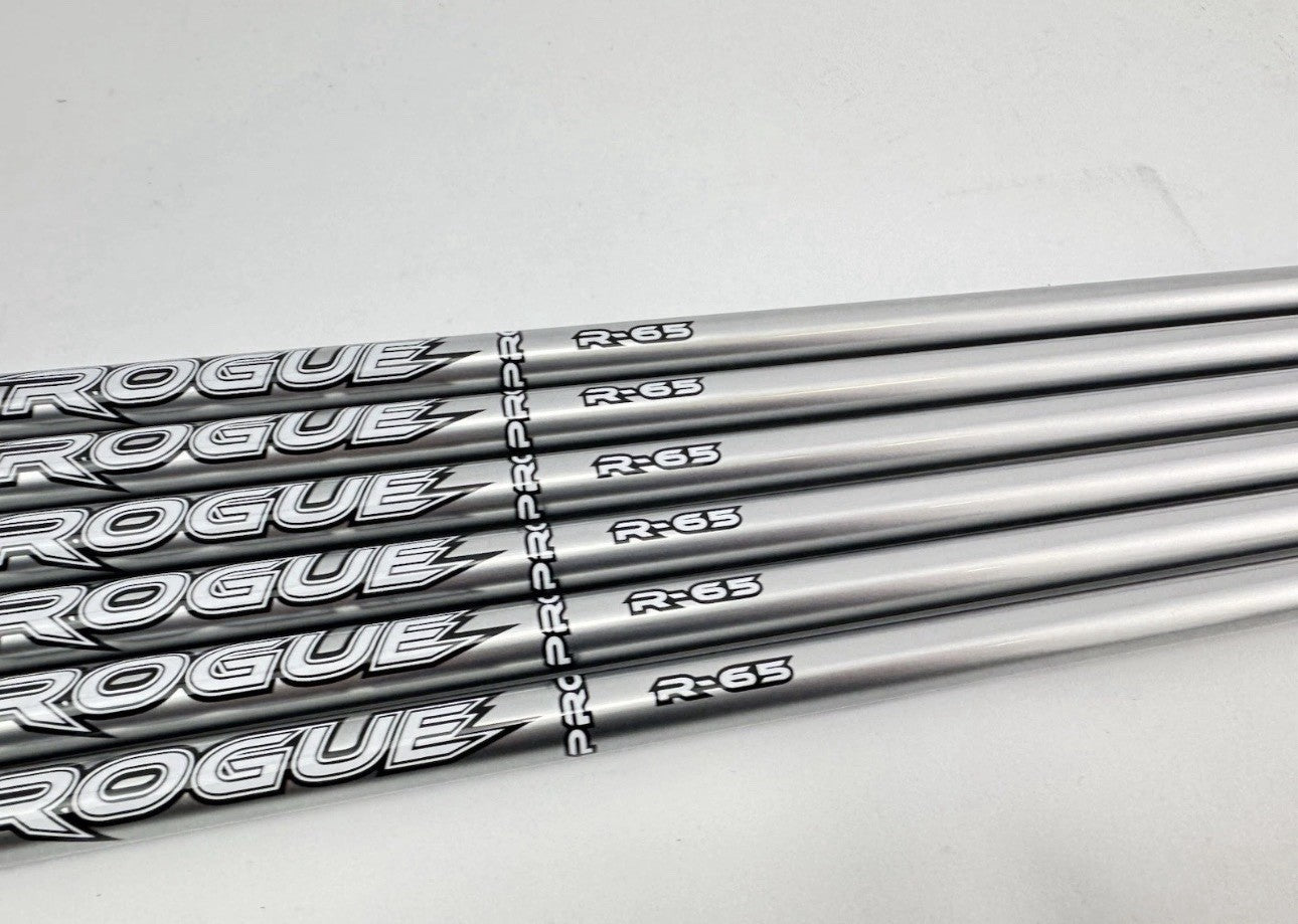Aldila Rogue Pro Iron Shaft Set (6) 65 Regular Flex Graphite 0.370 Parallel /New2