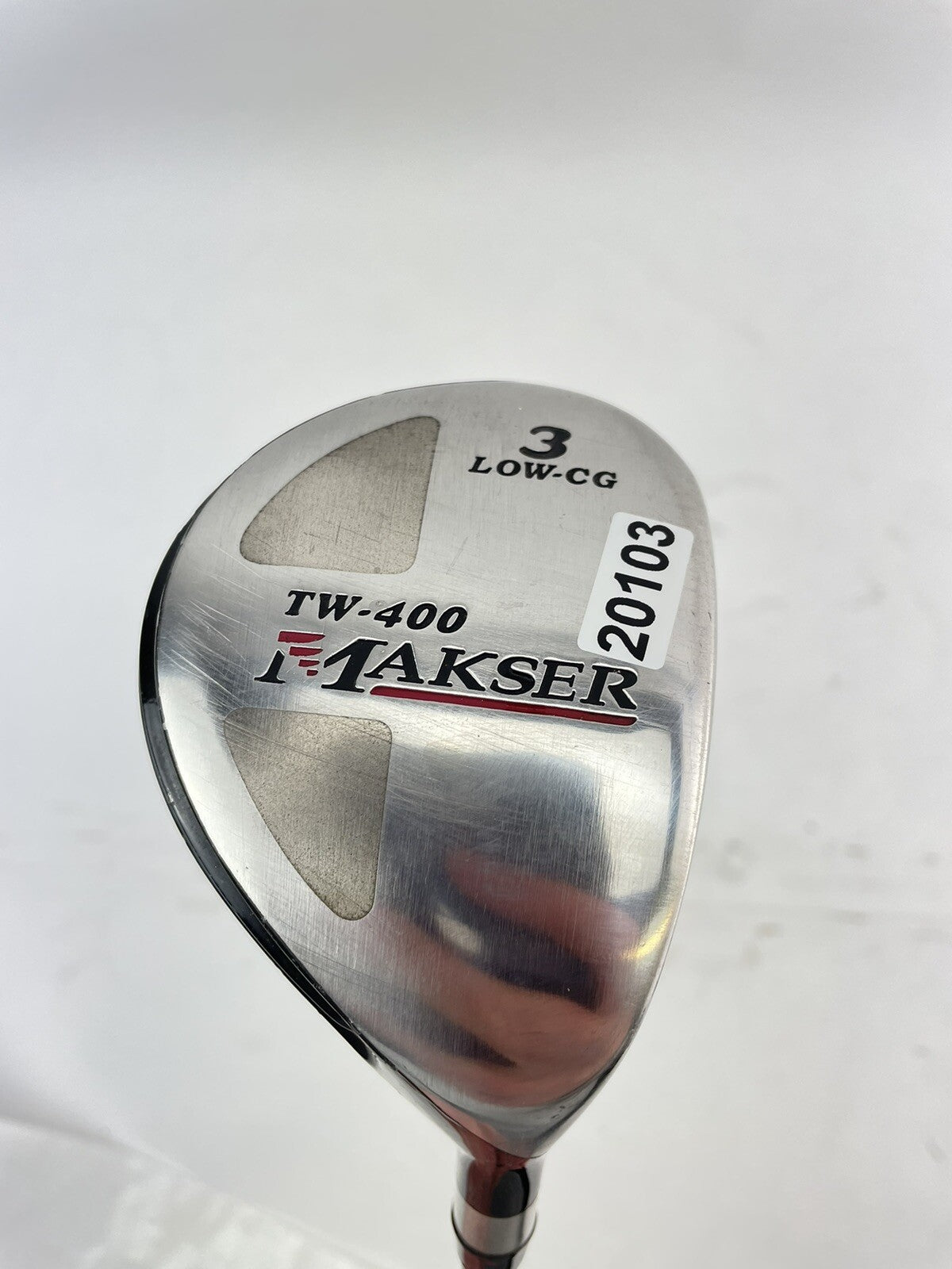 Mens Golf 3 Wood Masker TW-400 Fujikura Stiff Graphite/Right /New Mid Grip/2010321