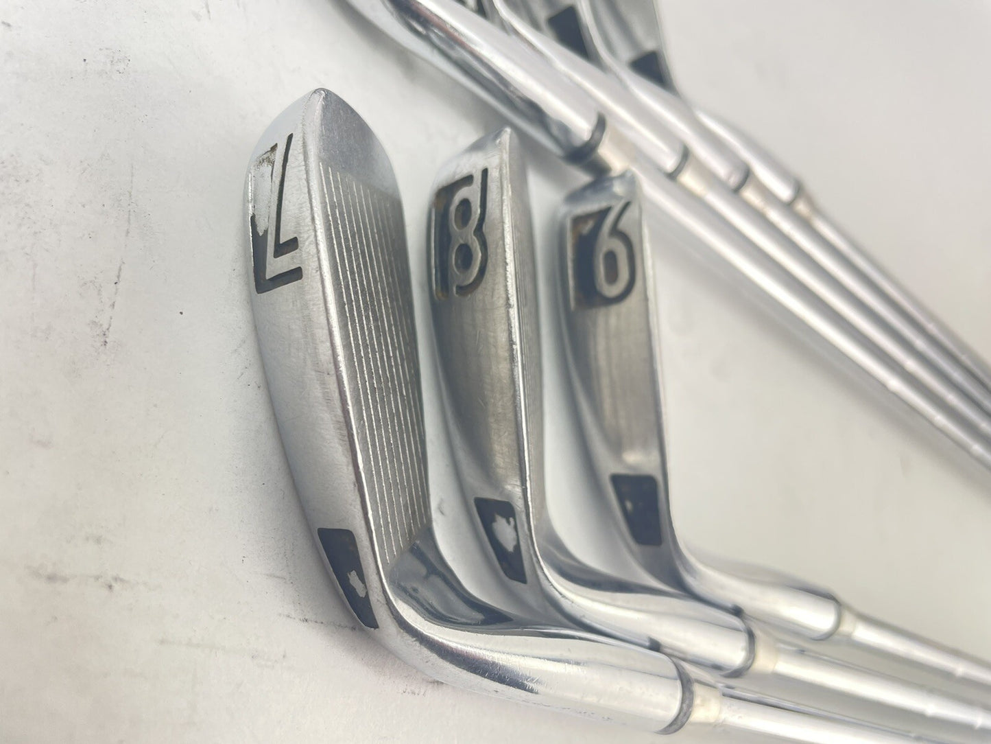 Dunlop Powerflow Iron Set 3-9 Regular Flex Steel /Right Hand /New Grips /1776710