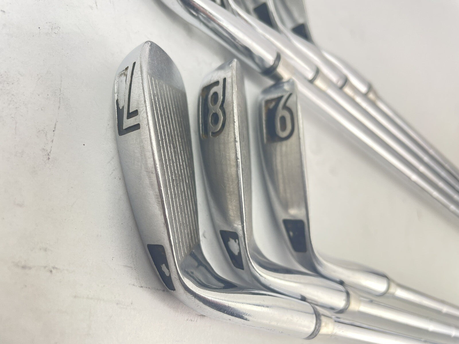 Dunlop Powerflow Iron Set 3-9 Regular Flex Steel /Right Hand /New Grips /1776710