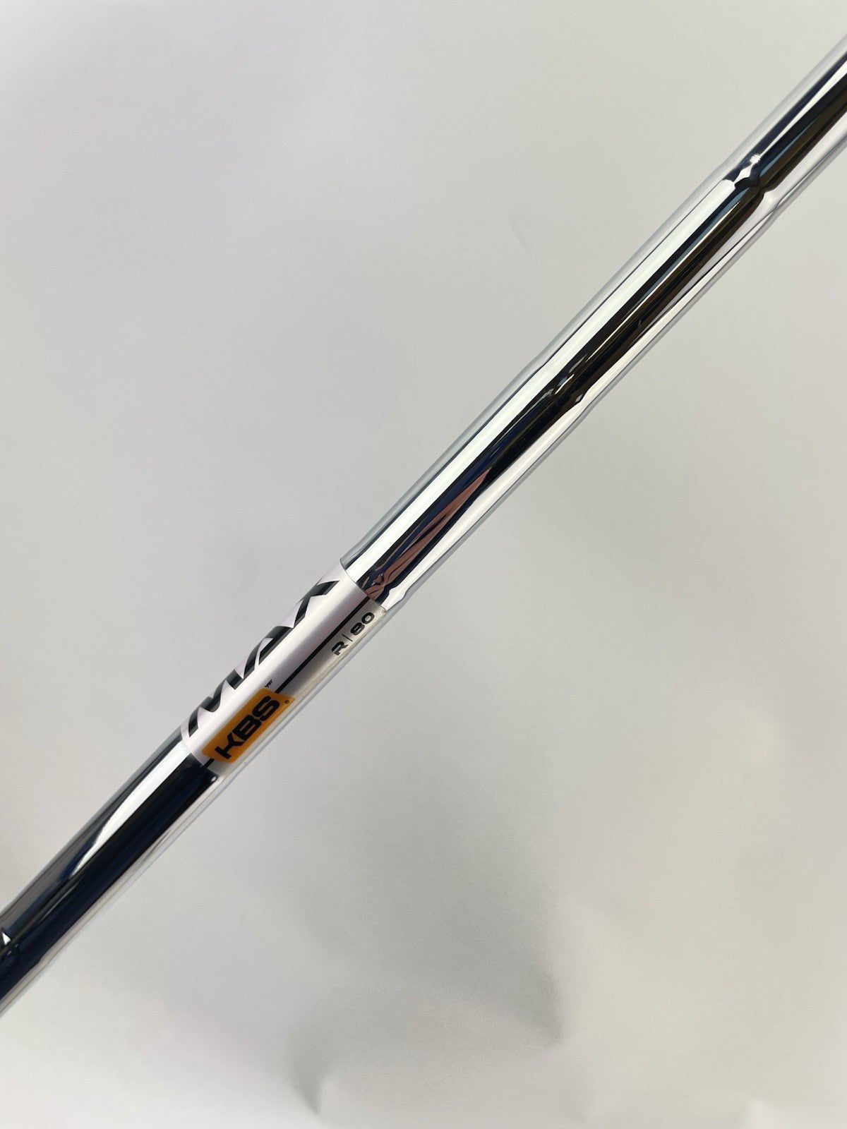 KBS Max 80 Iron Shaft Regular Flex Steel 36” /0.370 Parallel /302831