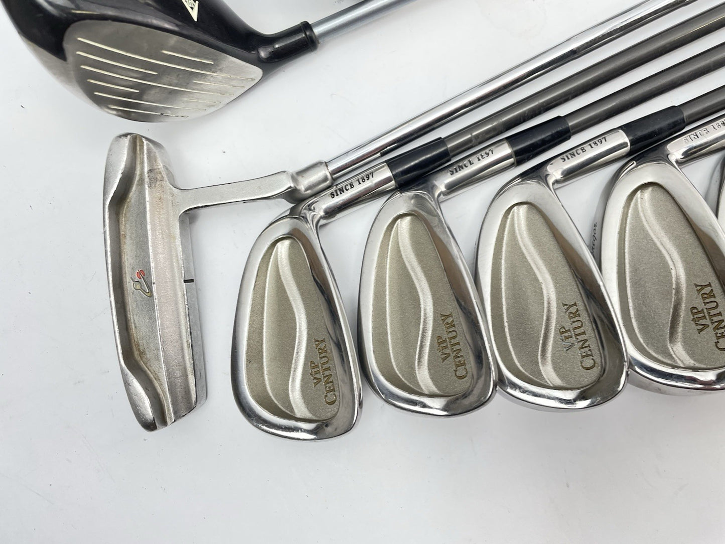 Mens Golf Package Set 12 Clubs Regular Flex Graphite /Right /New Grips /271524