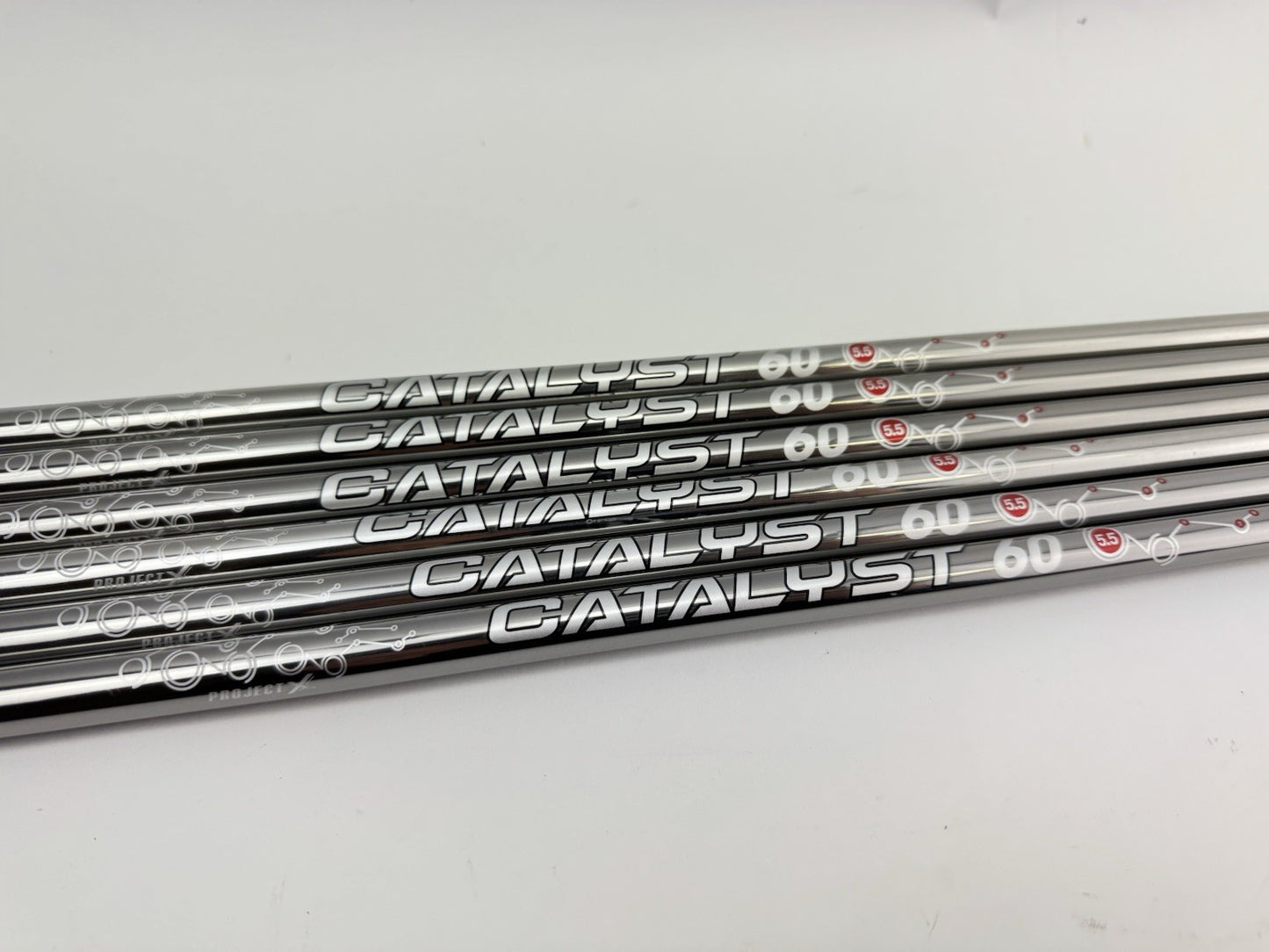 Catalyst 60 Iron Shaft Set (6) 5.5 Regular Flex Graphite /0.355 Tapered /336510