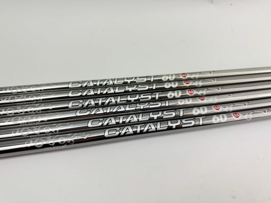 Catalyst 60 Iron Shaft Set (6) 5.5 Regular Flex Graphite /0.355 Tapered /336510
