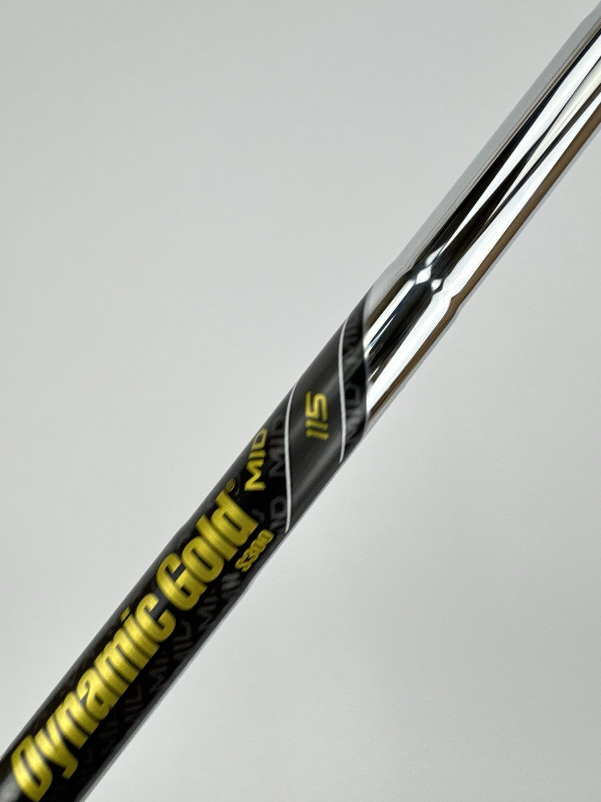 Dynamic Gold Mid 115 Iron Shaft S300 Stiff Flex Steel 35” /0.355 /315036