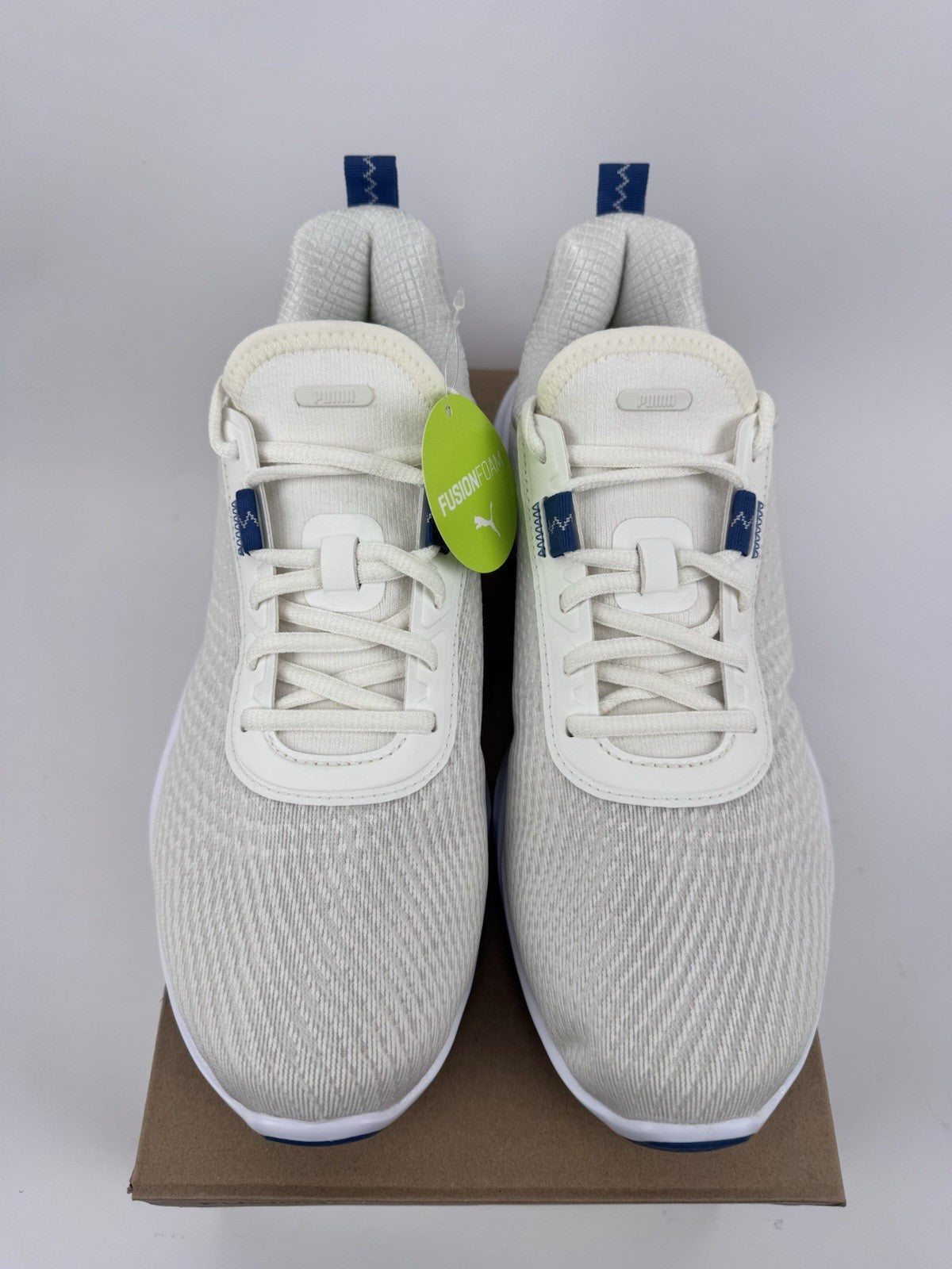 Puma Fusion Crush Sport Women's Trainers Size 6 UK White Blue Breathable/321153