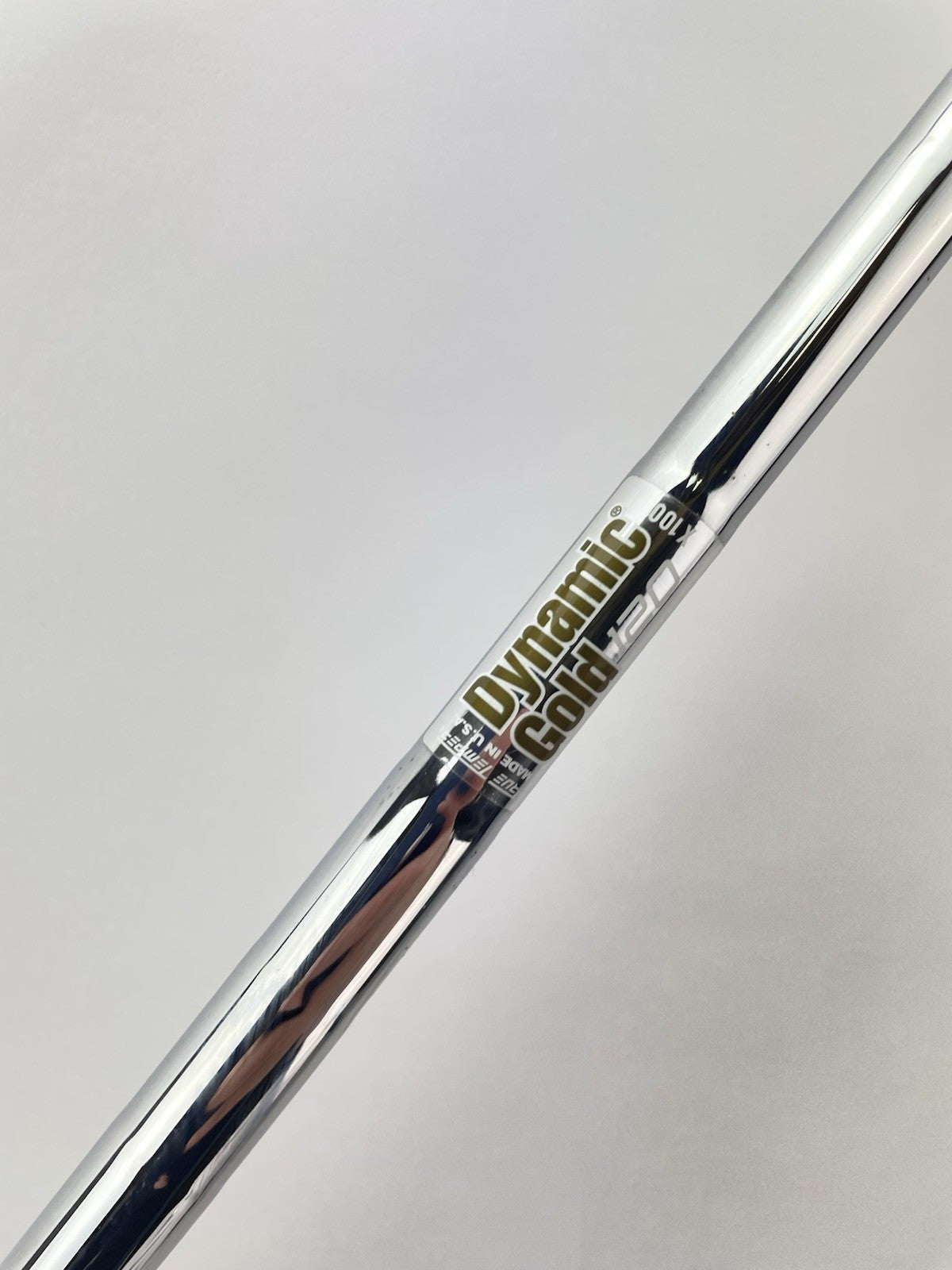 Dynamic Gold 120 Iron Shaft X Flex Steel 35.75 /0.355 Tapered /282092