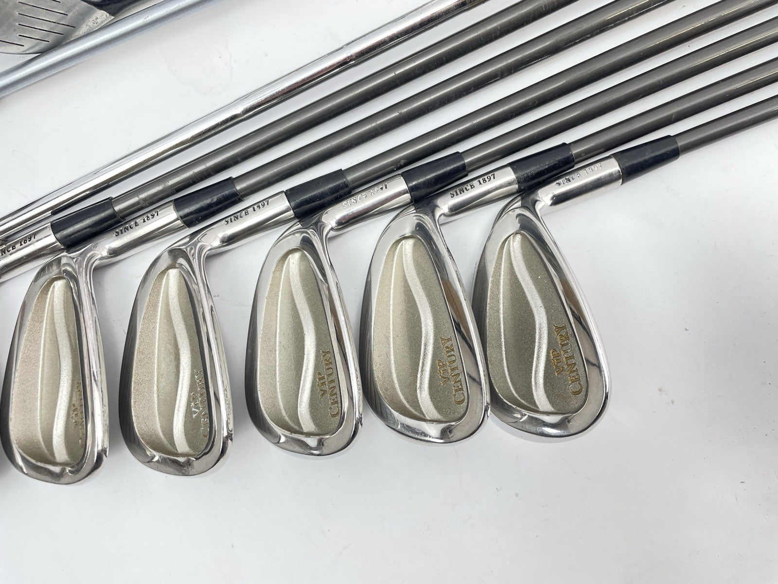Mens Golf Package Set 12 Clubs Regular Flex Graphite /Right /New Grips /271525