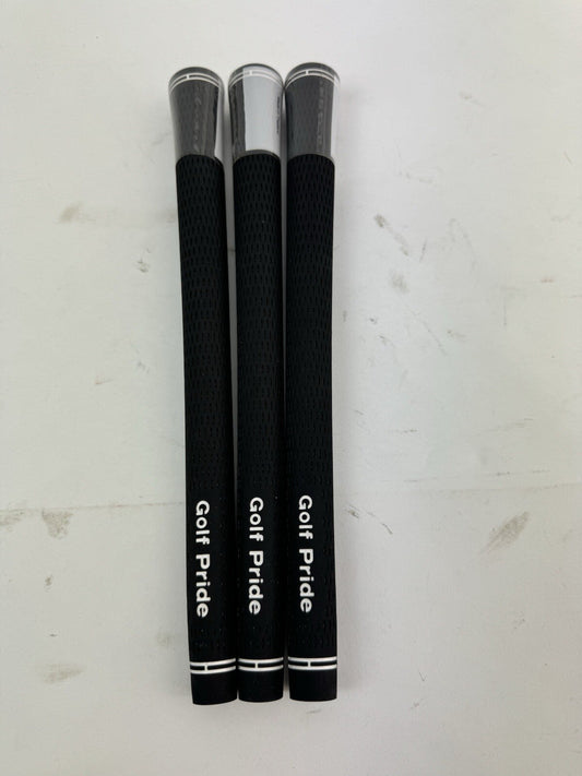 Golf Pride Tour Velvet Standard Mens Grips (3) Black /60R /New /195890