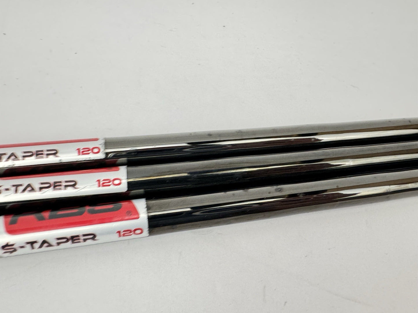 KBS Tour Blackout Wedge Shaft Set (3) $-Taper 120 Stiff Steel 0.355 /352224