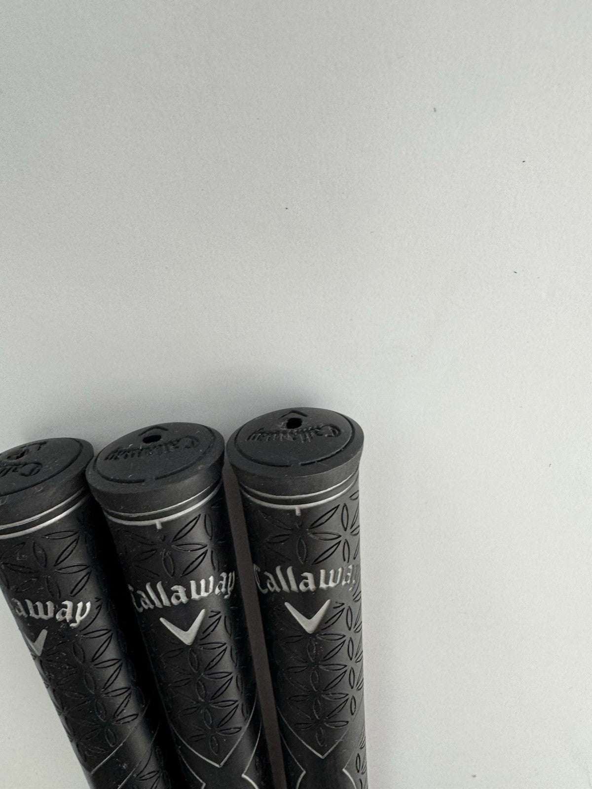 Callaway Ladies Golf Grips (3) Black /Rubber /Pulled /287405