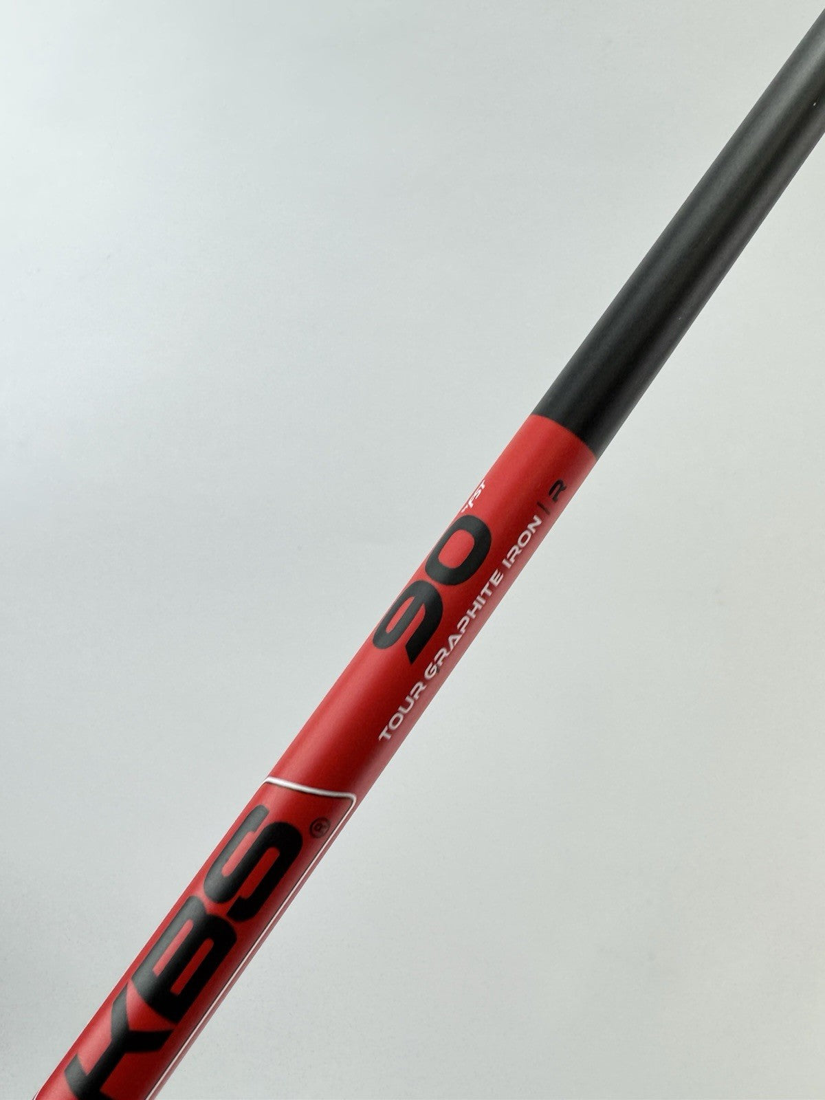 KBS Tour Graphite Iron Shaft 90 Regular Flex Graphite 35” /0.355 Tapered /271173