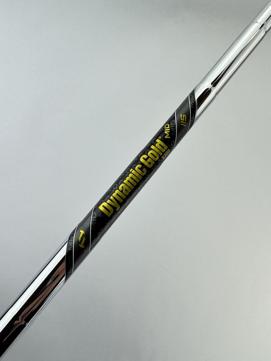 Dynamic Gold Mid 115 Iron Shaft Stiff Flex Steel 35.5” /0.355 Tapered /306310