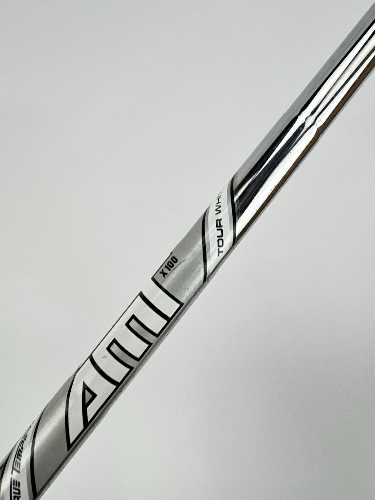 True Temper AMT Iron Shaft Tour White X100 X Flex Steel 35.25” /0.355 /326145