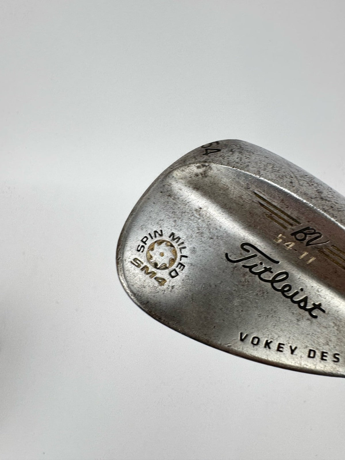 Titleist Vokey 54 11 Sand Wedge SM4 Stiff Flex Steel Right Handed Used/369532
