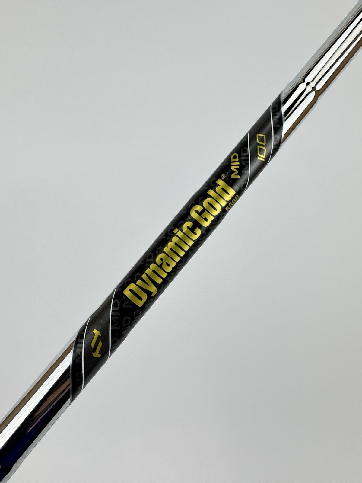 Dynamic Gold Mid 100 Iron Shaft R300 Regular Flex Steel 35.5” /0.355 /318940