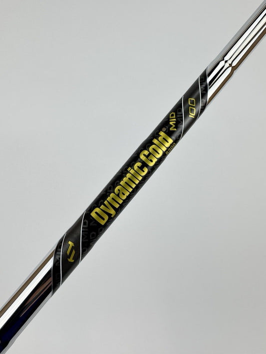 Dynamic Gold Mid 100 Iron Shaft R300 Regular Flex Steel 35.5” /0.355 /318940