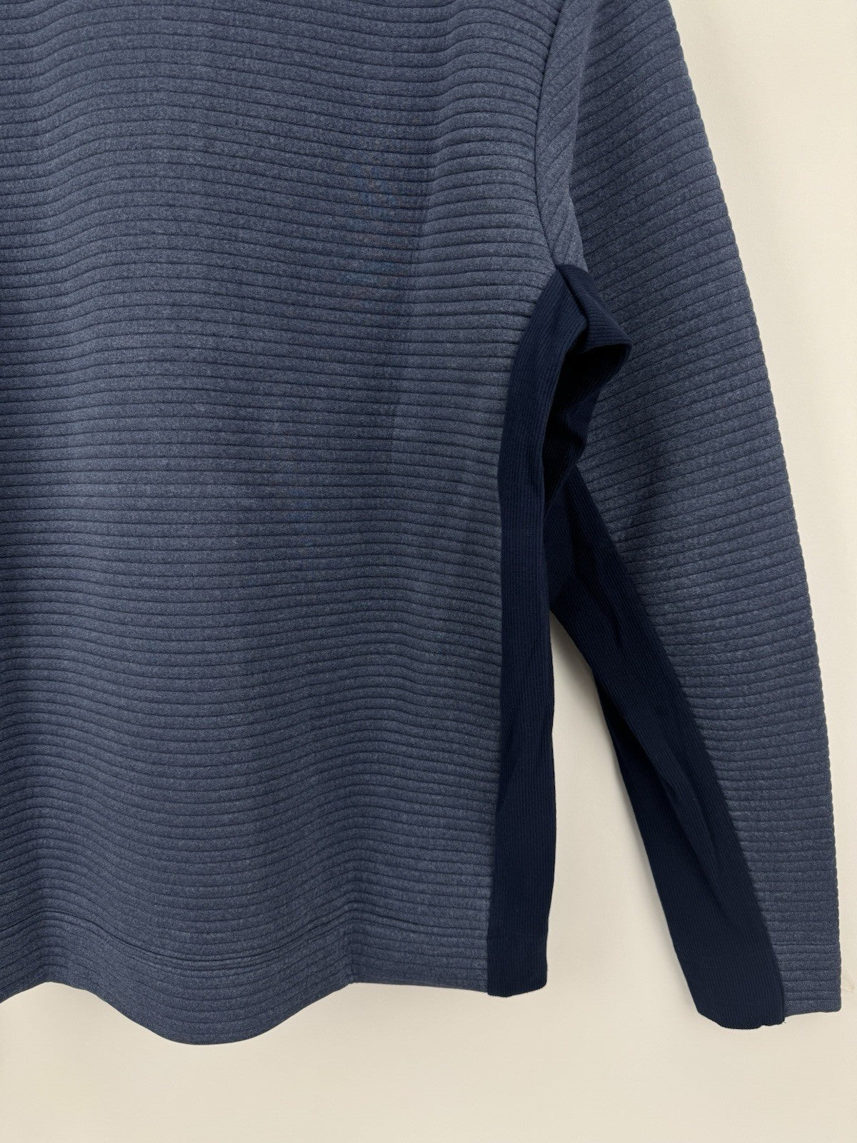 Adidas Ultimate365 DWR Textured Half Zip Pullover Mens Medium Navy Golf/3272510