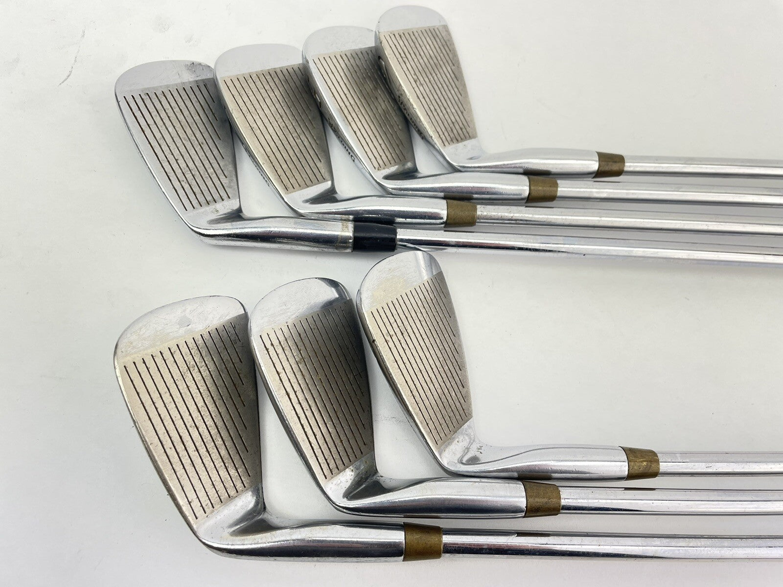 Spalding Elite Iron Set 3-9 Irons Apollo Regular Steel /Right /New Grips /177934