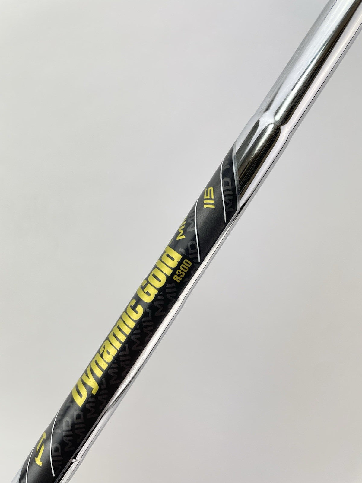 Dynamic Gold Mid 100 Iron Shaft R300 Regular Flex Steel 35” /0.370 /271316
