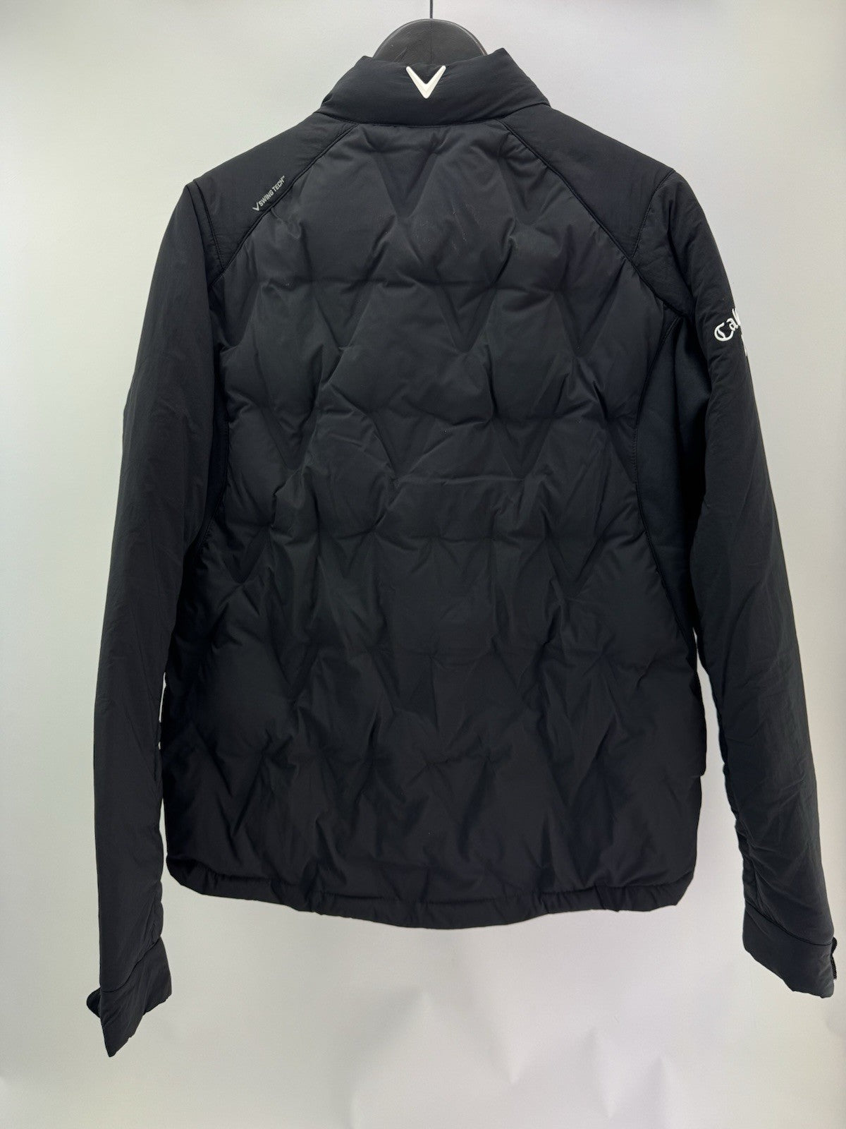 Callaway Golf Thermal Puffer Jacket Welded Chev Black UK Small /New /305107