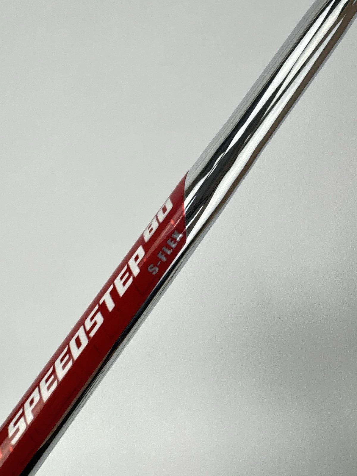 True Temper SpeedStep 80 Iron Shaft Stiff Flex Steel 35.25”/0.370 Parallel/336956