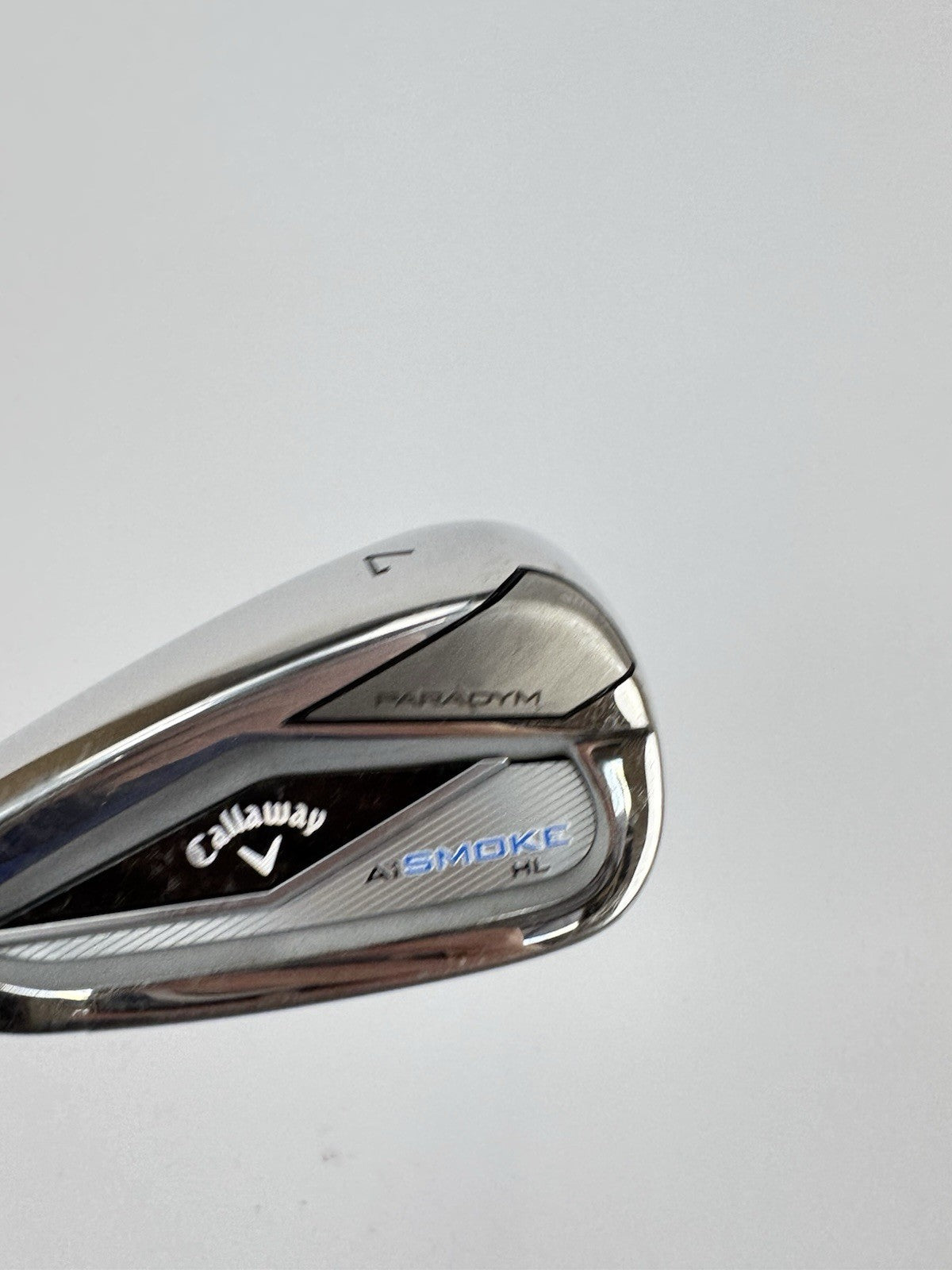 Callaway Paradym AI Smoke 7 Iron HL Cypher Ladies Graphite /Left /Demo /332113