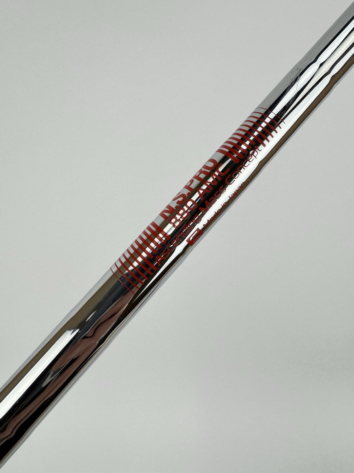 Nippon AMC 880 Iron Shaft Stiff Flex Steel 35.25” /0.355 Tapered /327122