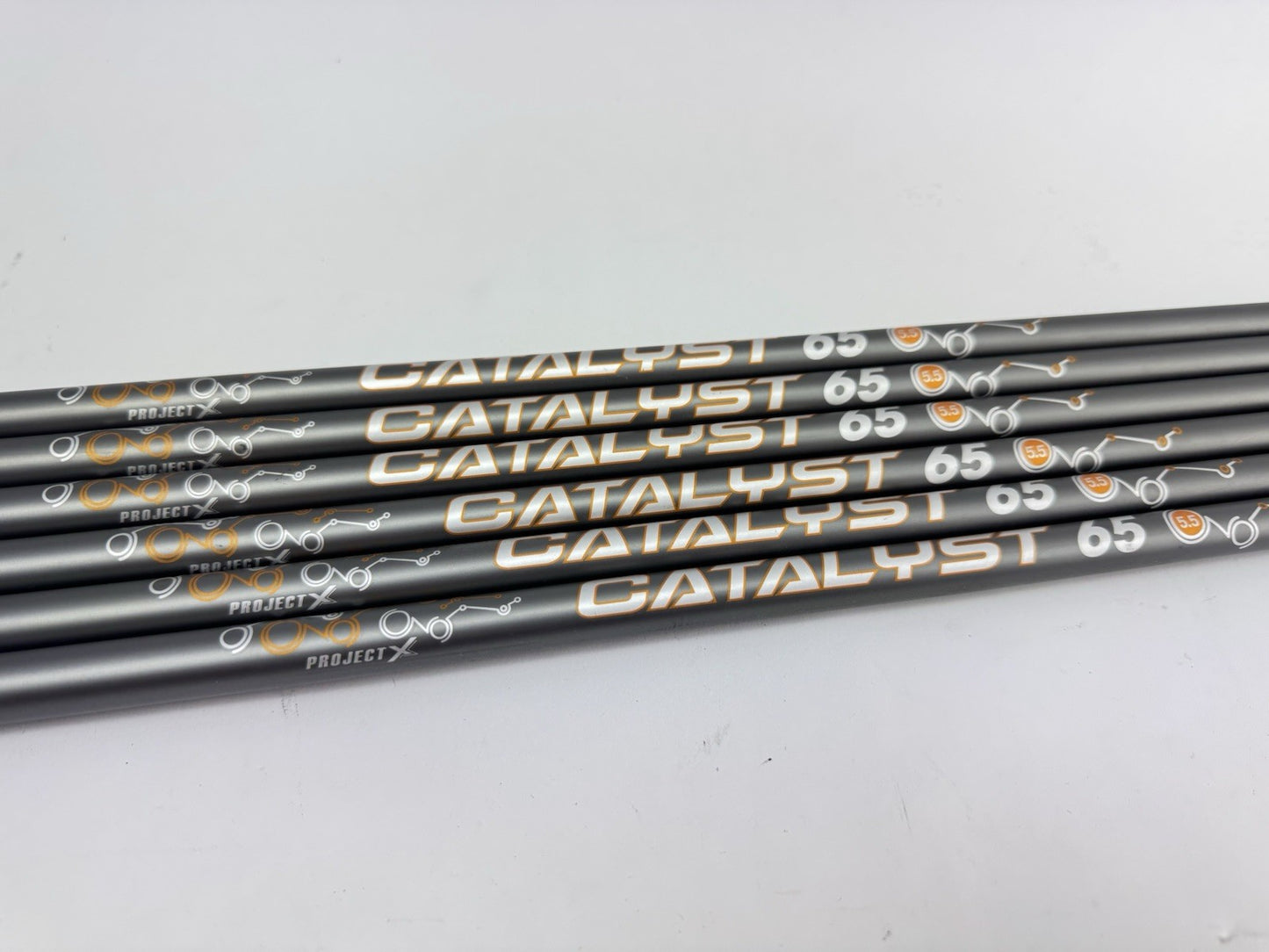 Catalyst 65 Iron Shaft Set (6) 5.5 Regular Flex Graphite /0.370 Parallel /256090