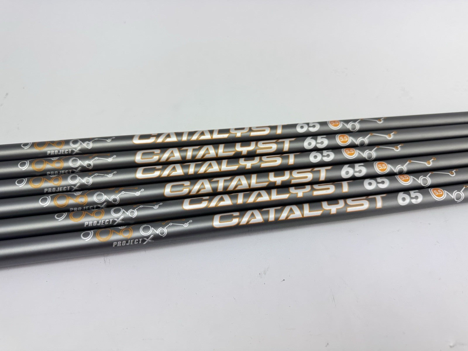 Catalyst 65 Iron Shaft Set (6) 5.5 Regular Flex Graphite /0.370 Parallel /256090