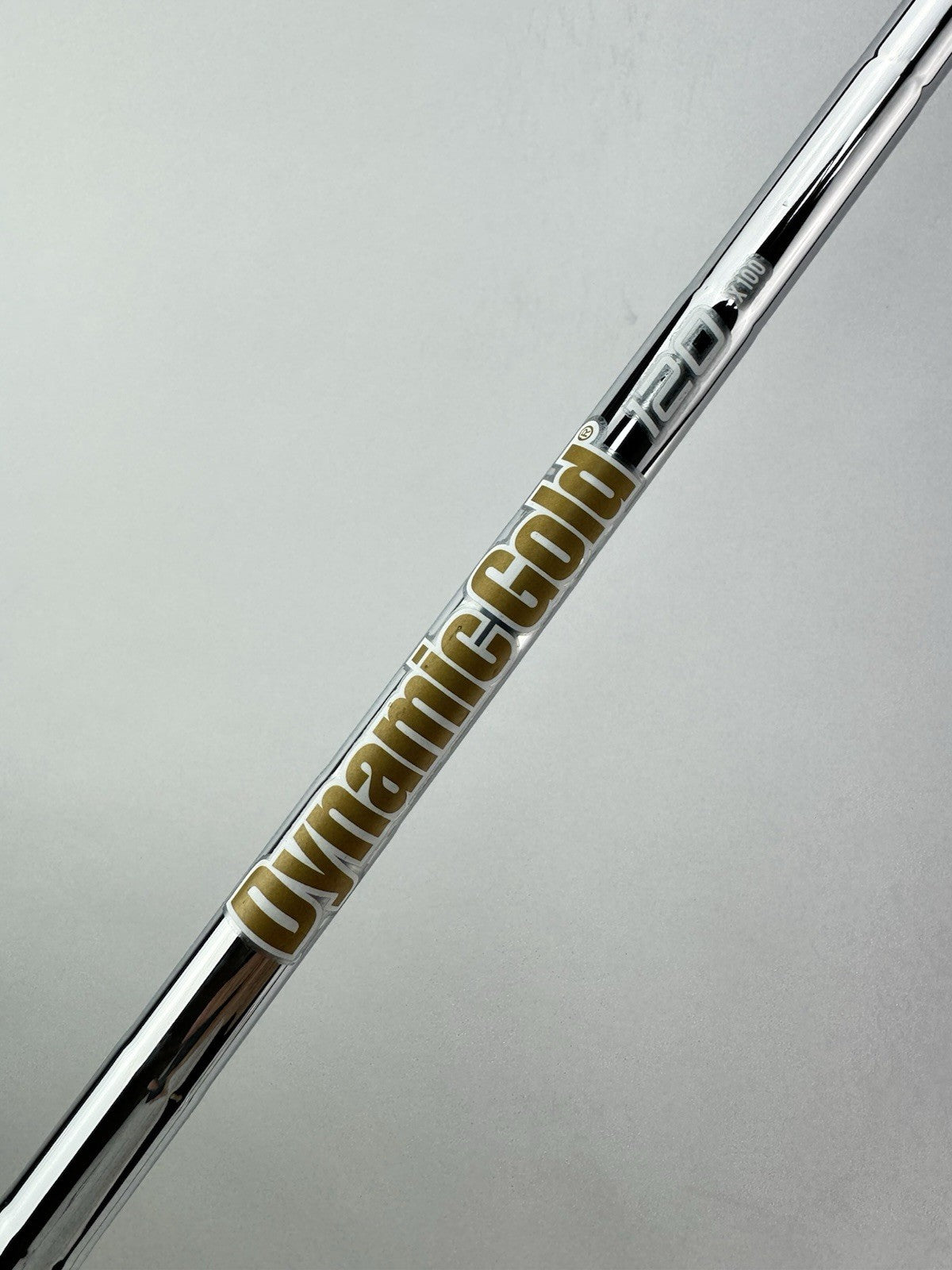 Dynamic Gold 120 Iron Shaft X100 Extra Stiff Flex Steel 35.25” /0.355 /260490
