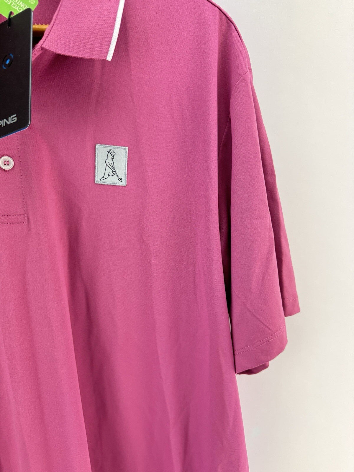Ping Golf MR.Ping Polo II Mens UK XL /Beet Red /New /199015