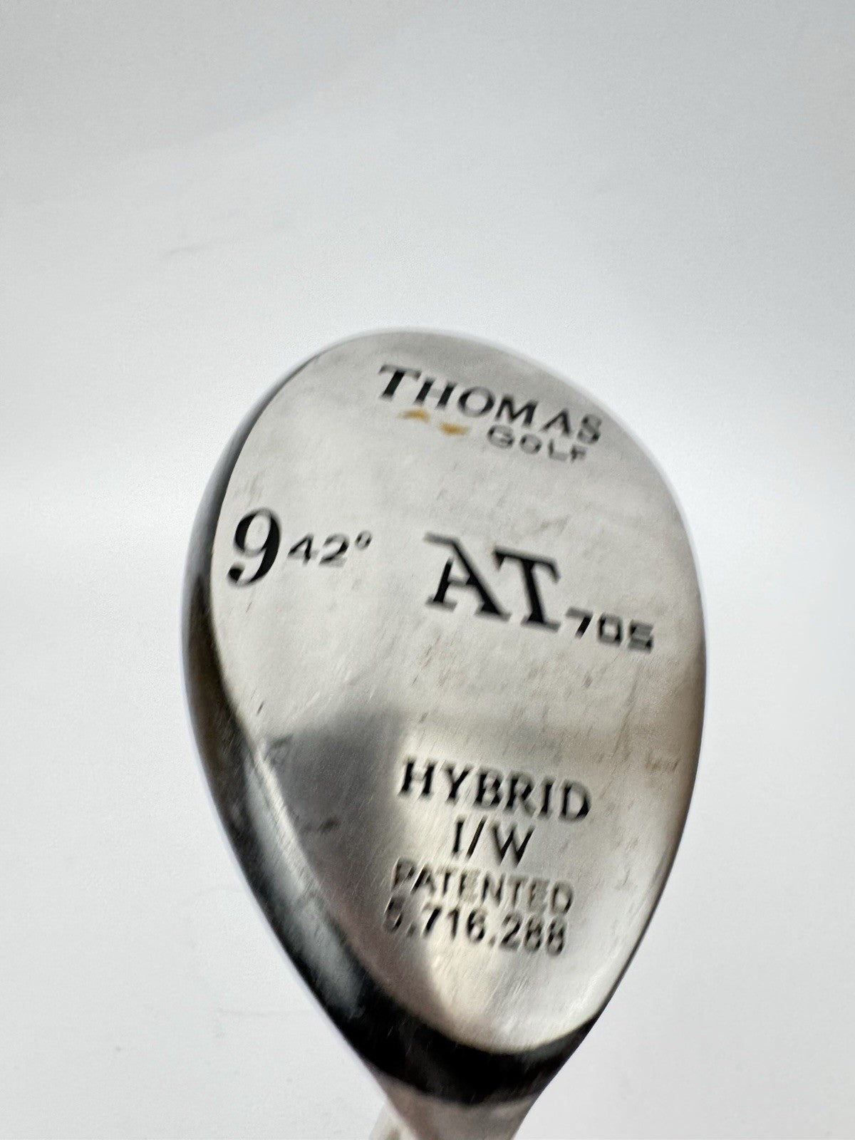 Thomas Golf 9 Hybrid 42* AT 705 Senior Flex Graphite /Right /New Grip /350492