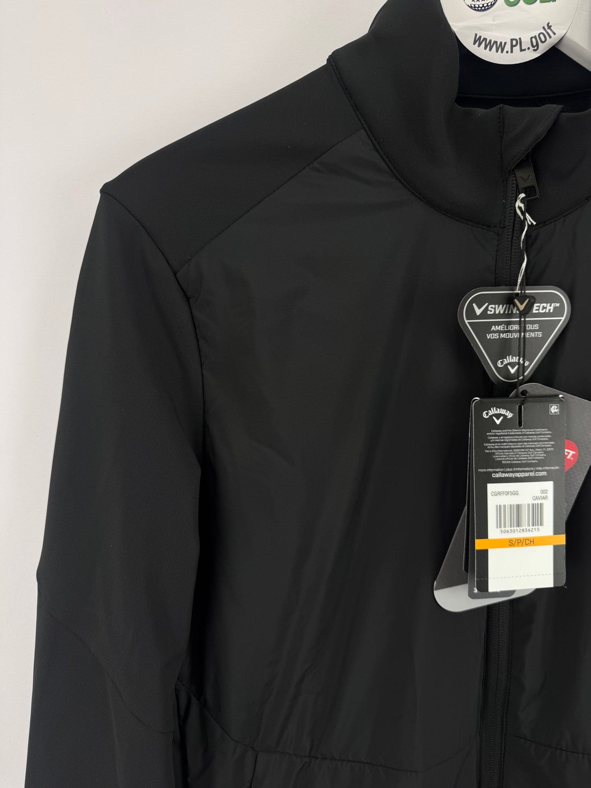 Callaway Weather Series Mens Golf Jacket Black Caviar Size S/323892