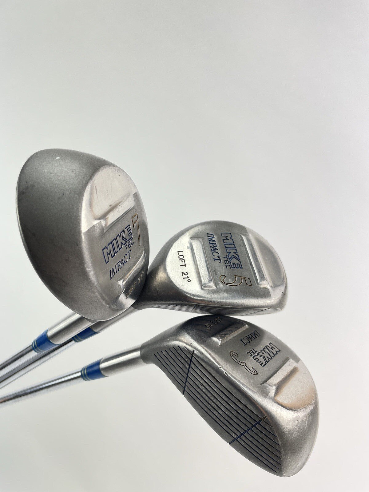 Ladies Golf Fairway Wood Set 3,5&7 Woods Ladies Steel /Right /New Grips /183893