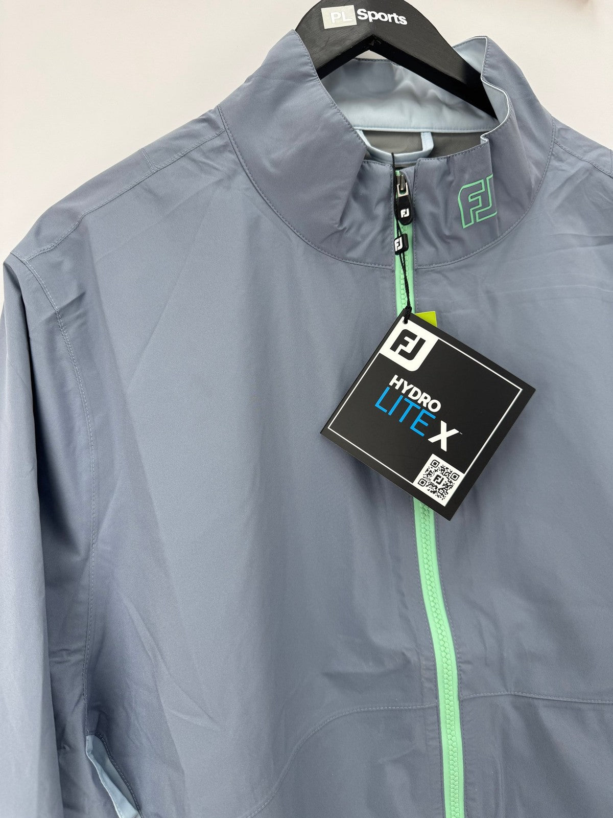 FootJoy HydroLite X Jacket Men's XL Flint Niagara Waterproof Lightweight/337716