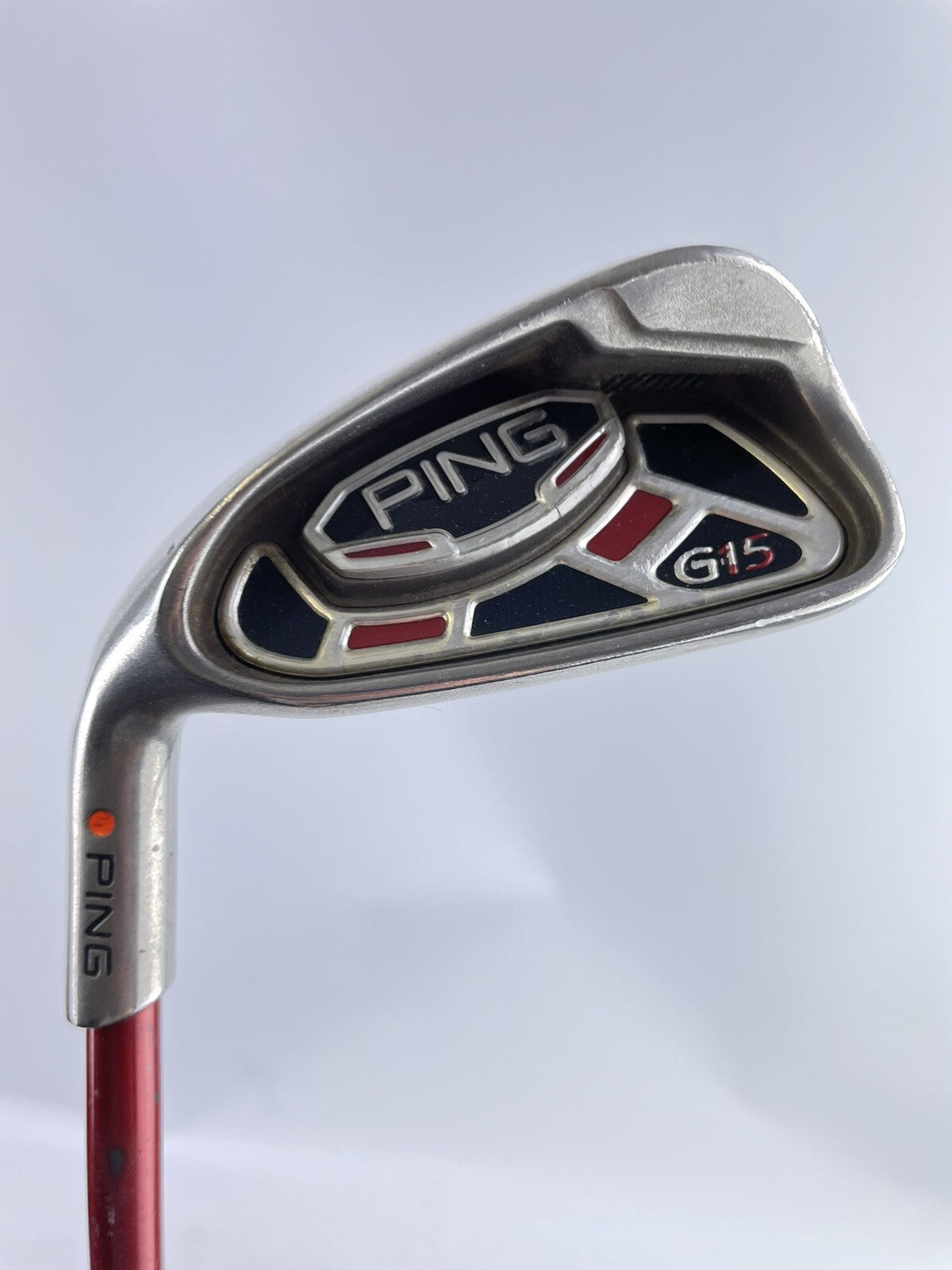 Ping G15 6 Iron Soft Regular (Senior) Graphite Orange Dot /Left Handed /70750