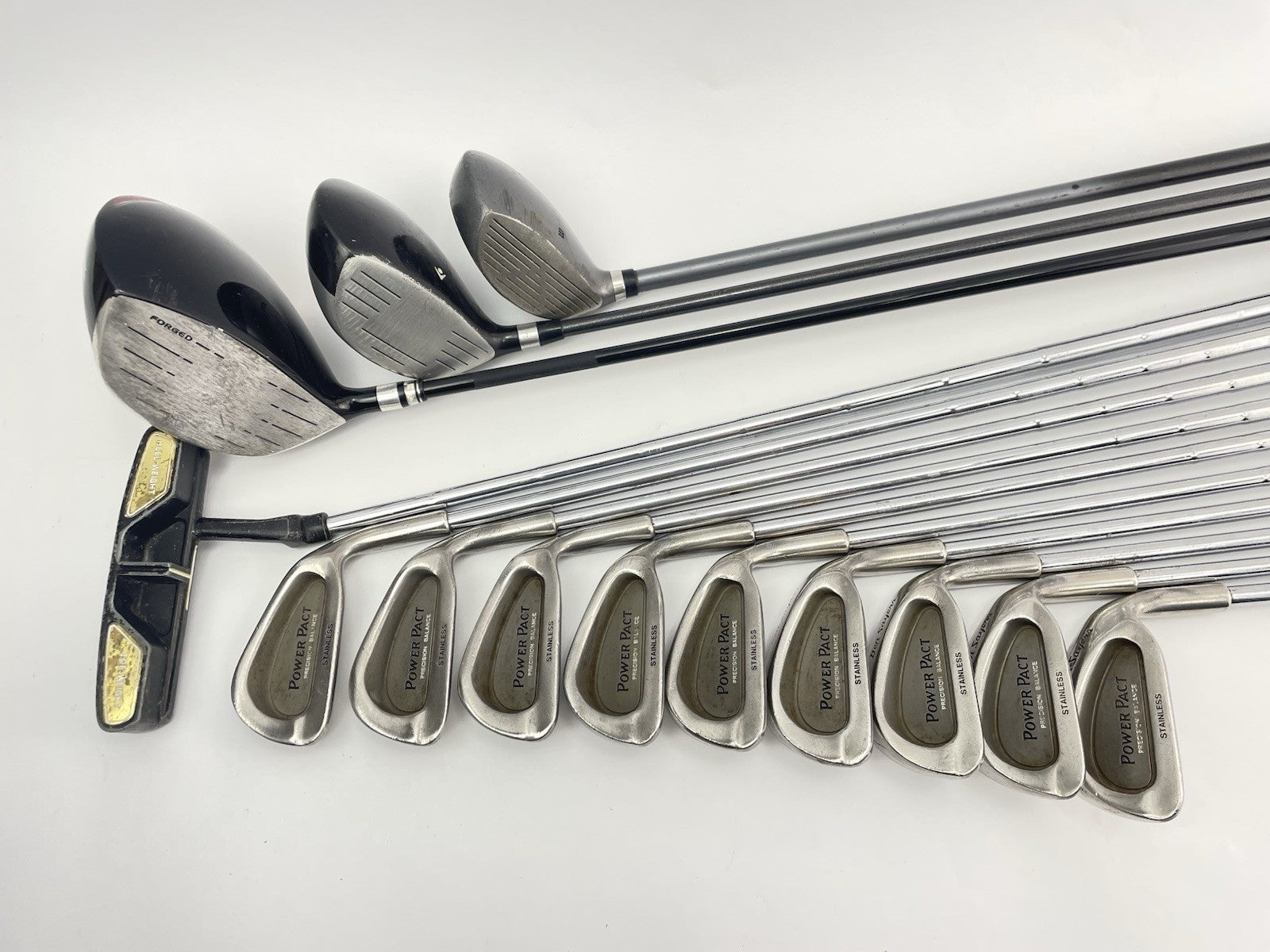 Mens Golf Package Set 13 Clubs Regular Flex Steel /Right /New Grip /272980